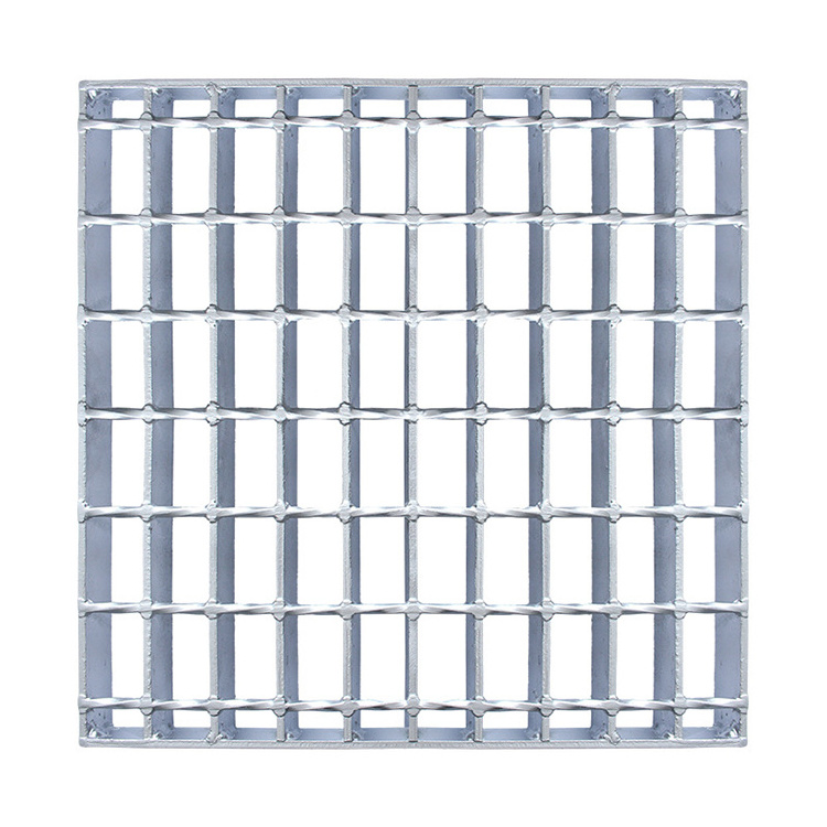 Rain Water Drainage Trench Cover Stainless Steel Floor Drain With Grating Sheet Hot Dip Galvanized Metal Steel Grating