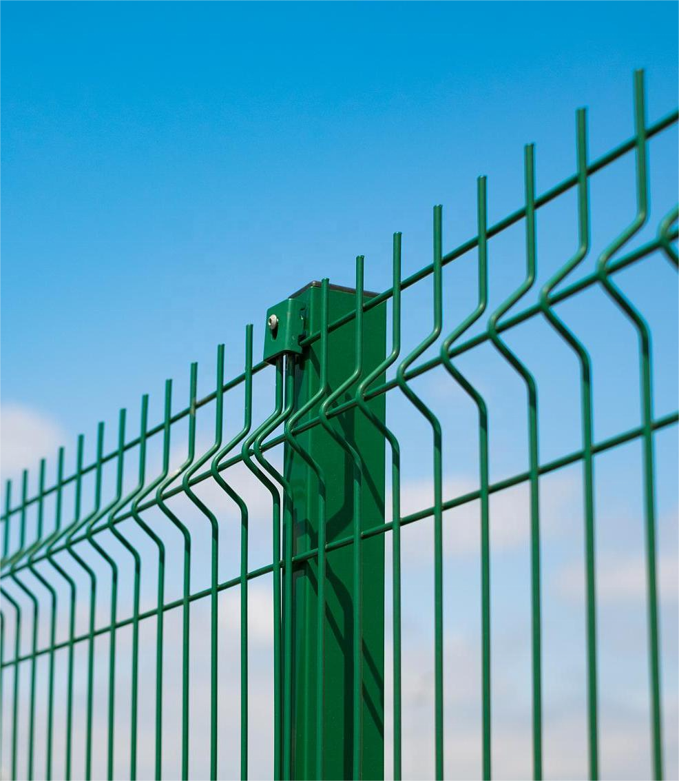 welded mesh fencing Fence Panels 3D security  fence CE certified