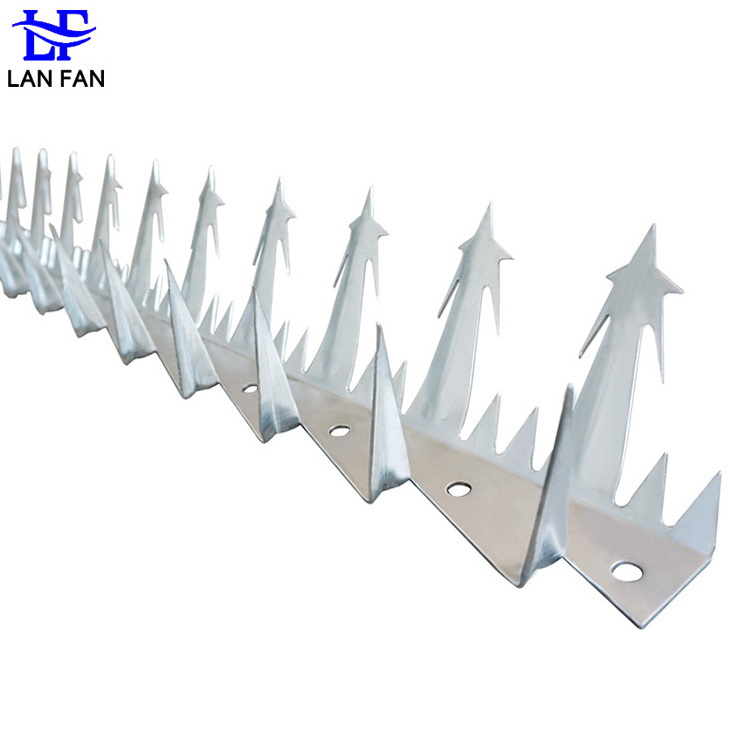 Barbed Wire Spike for Fence Top Fence Spikes with Metal Prongs for Secure Fencing Top Mounting