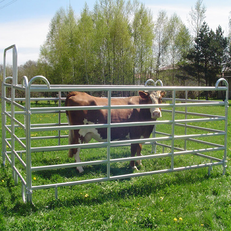 12 Ft Heavy Duty Galvanized Livestock Panel Powder Coated Horse Pen Cattle Corral Fencing Wholesale Ranch Corral Panels Used USA