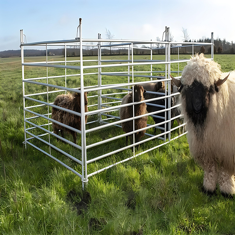 12 Ft Heavy Duty Galvanized Livestock Panel Powder Coated Horse Pen Cattle Corral Fencing Wholesale Ranch Corral Panels Used USA