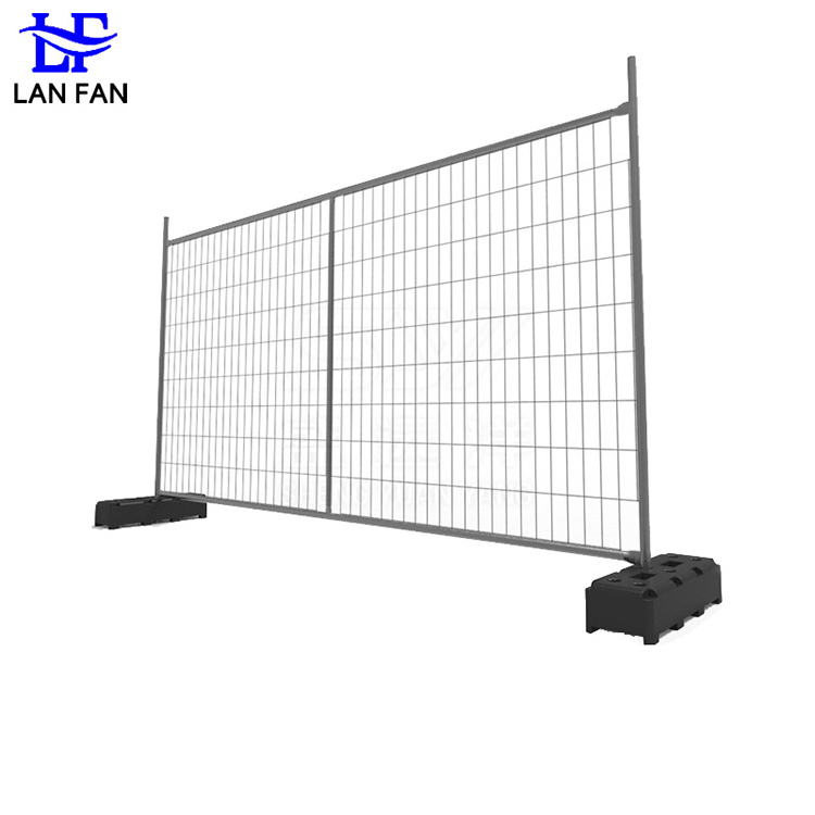 Temporary Safety Fence Panels 6x10 Removable Event Fence for Canada and Australia