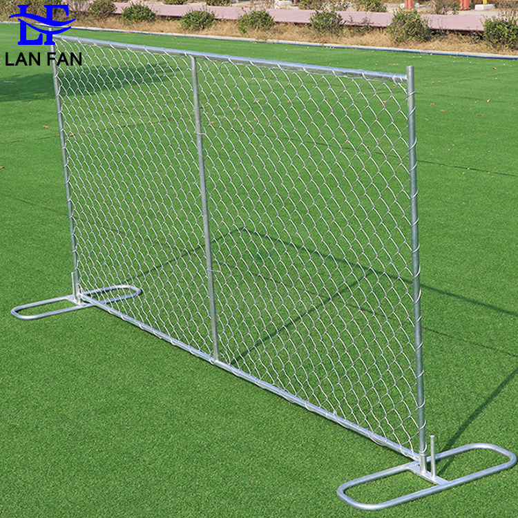 Temporary Safety Fence Panels 6x10 Removable Event Fence for Canada and Australia