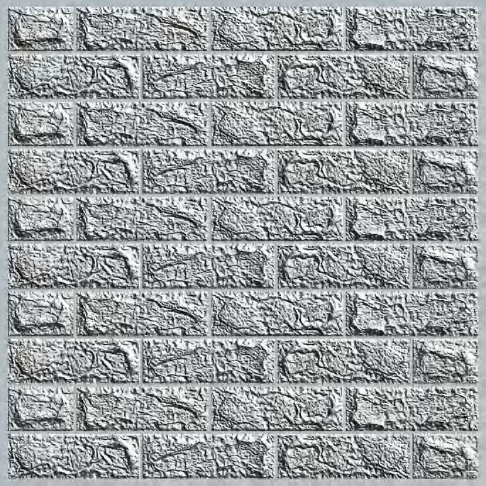 grey self adhesive PE wall panel brick wall sticker 3d foam wallpaper for home decor