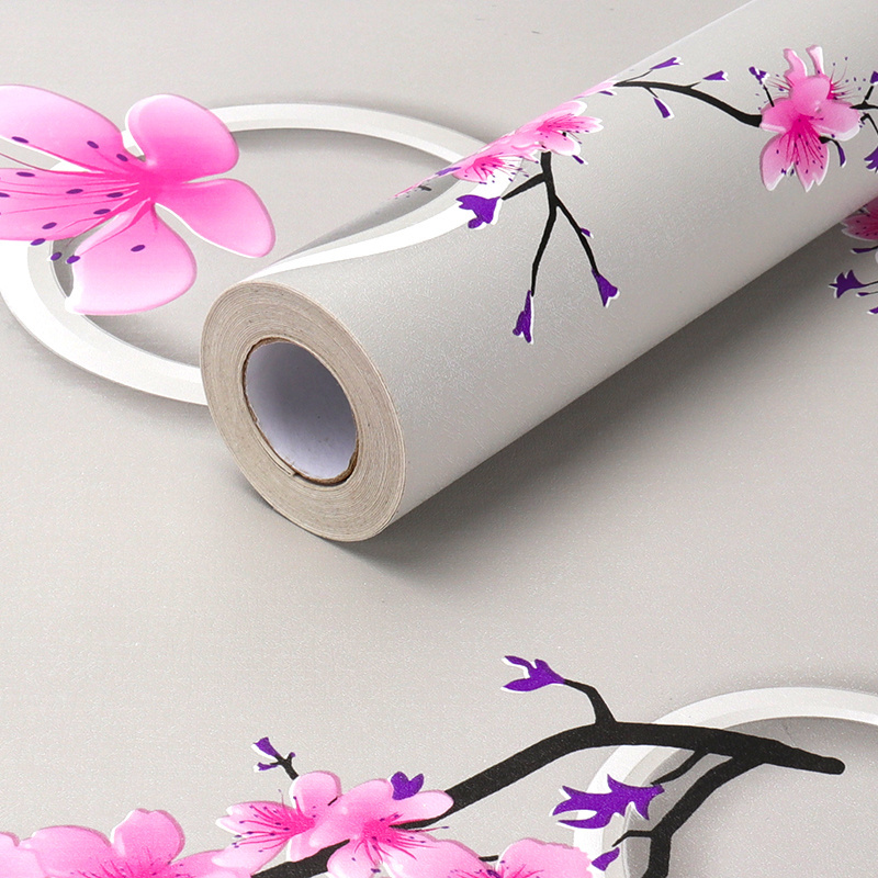 2023 hot sale special offer decoration 3d wall papers roll home living room decoration self-adhesive pvc wallpaper