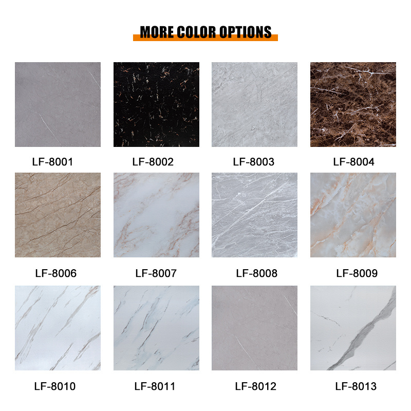 Vinyl flooring  PVC Self Adhesive Peel And Stick marble wood floor tile sticker