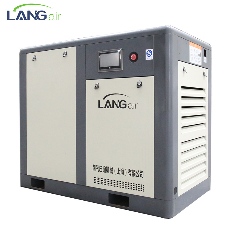 low vibration 22KW 30HP 116 PSI Belt Driven screw type air compressor on sale