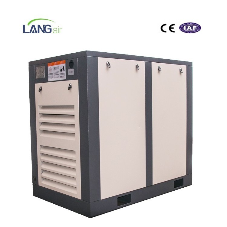 low vibration 22KW 30HP 116 PSI Belt Driven screw type air compressor on sale