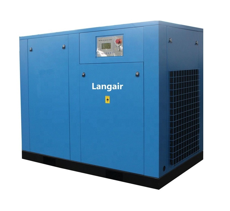 7.5-315kw 10~420hp Direct driven rotary screw air compressor for Industrial factory