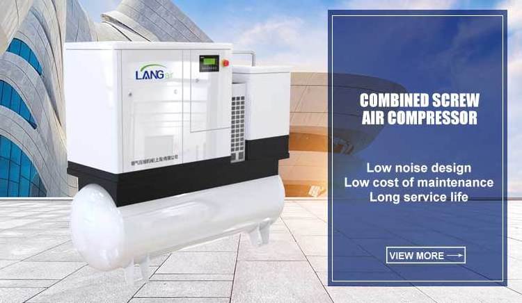 Langair 22kw 30hp 4-in-1 pm vsd Screw Air Compressor Industrial Compressors & parts With Dryer For Laser Cutting Machine