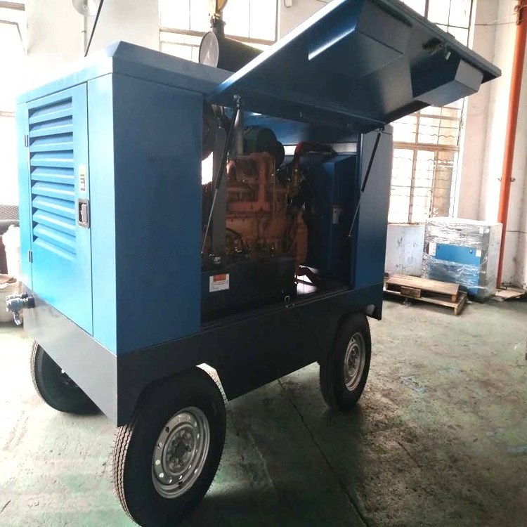 Langair Screw Diesel Air Compressor Air Compressor Diesel Portable Mining Air Compressor Diesel