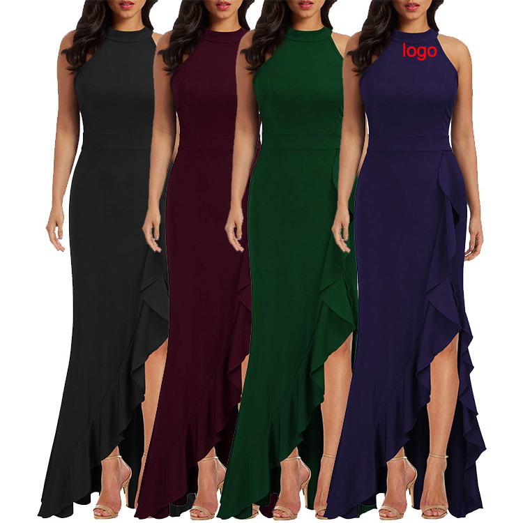 Plus Size Women's Dresses Party Prom Cocktail Evening Bridesmaid Dresses Stylish Sexy Sequin Dress For Women Vestidos