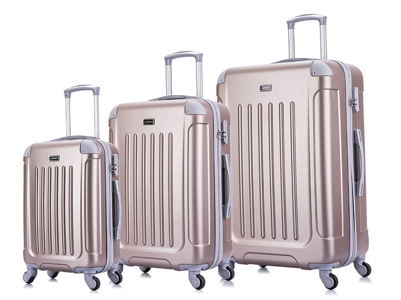 OMASKA Factory Carryon Luggaeg valise hot sell 3-pieces set ABS Trolley bag vintage luggage with Spinner Wheels