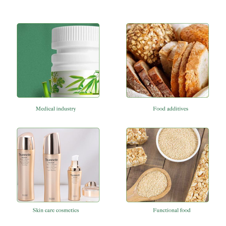 factory supply fresh best quality powder natural silica leaves  10:1 bamboo leaf extract