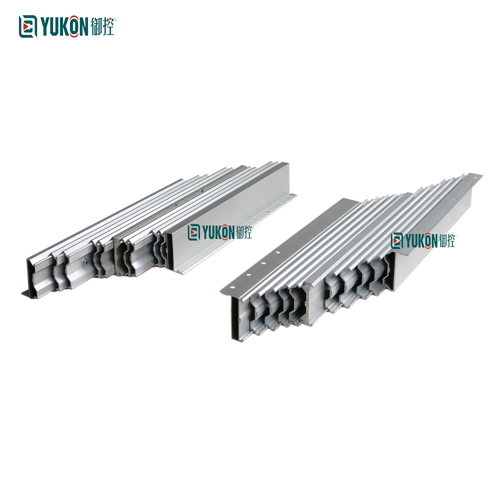 Aluminum  Multi Sections Extension Table Folding Sliding Mechanism Dinner Telescopic Table Hardware