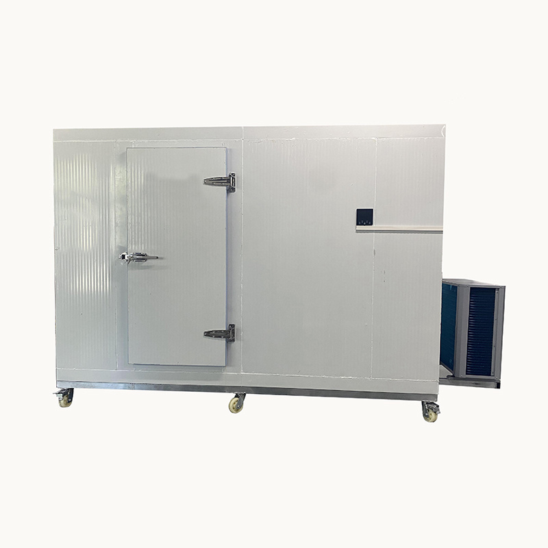 Manufacturers hot sale can be customised air cooling system display walk-in freezer cold room glass door Price is preferential