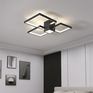 Flush Mount Aluminum Smart Remote Modern Dining Room Surface Dimmable LED Ceiling Light