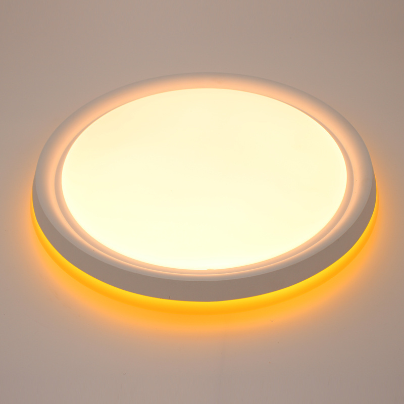 Ultra thin style surface mounted bedroom remote control lighting fixture led ceiling light