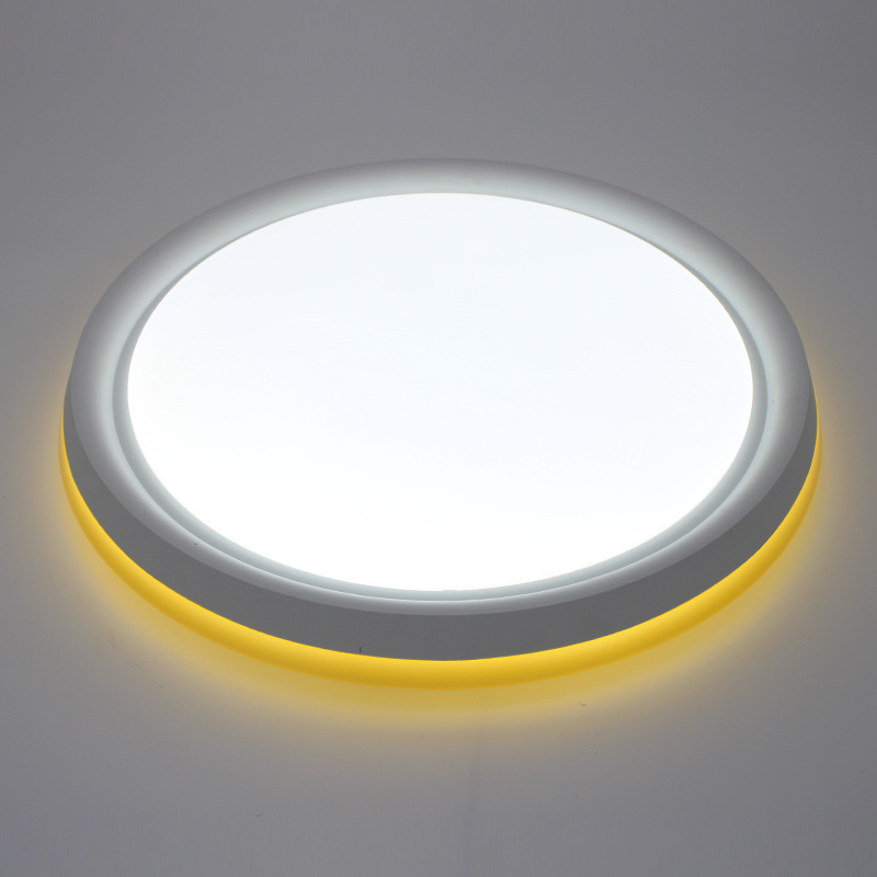 Ultra thin style surface mounted bedroom remote control lighting fixture led ceiling light