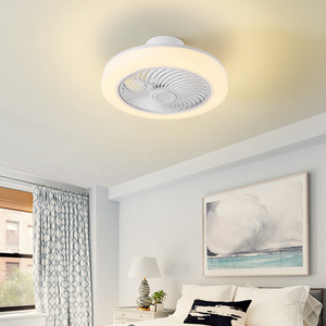 Modern Changeable Lights Ceiling  With Remote And Light LED Fan Ceiling Lamp