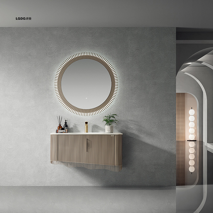 Modern New Design Luxury Bathroom Vanity Cabinet And Sink  Wall Cabinet Bathroom Vanity With Mirror