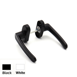 Hot Sale Alloy Matte Black Tilt Turn Single Point Casement Window Aluminum Door Lever Handle