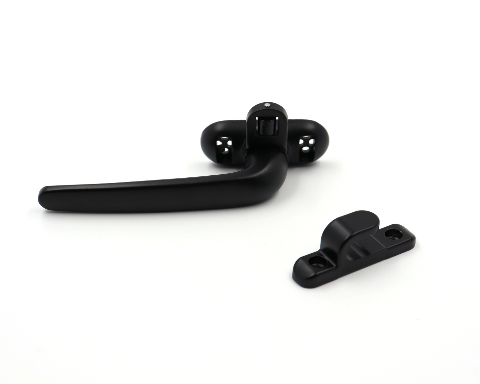 Luxury Security Mortise Main Door Handle Design Modern Black Lever Door Handle Locks