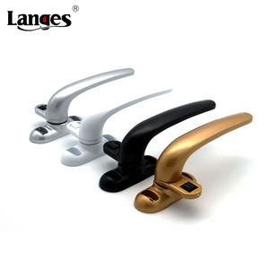 Luxury Security Mortise Main Door Handle Design Modern Black Lever Door Handle Locks