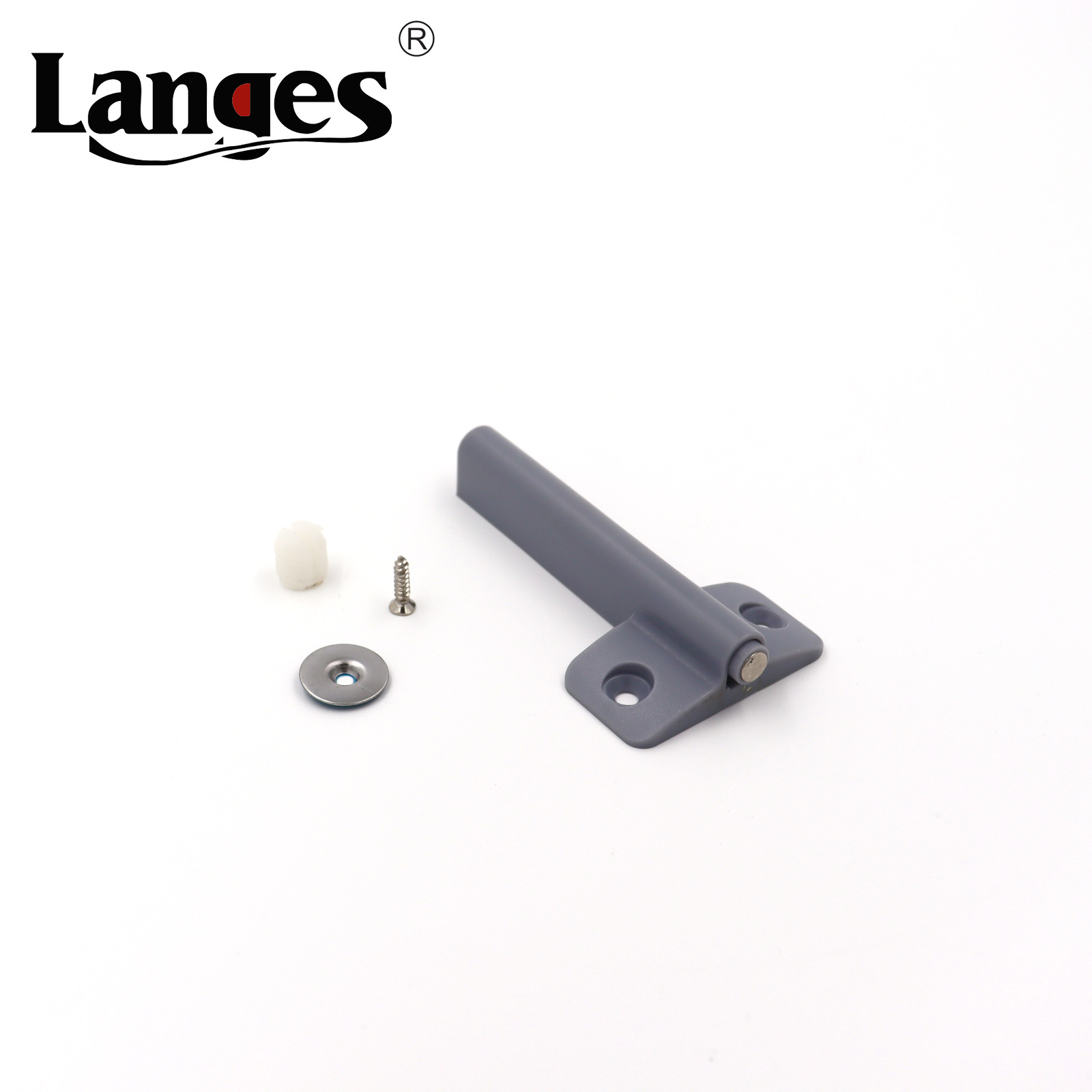 Furniture Hardware Cabinet Door Hinge Lock Push Open Buffer System Damper Magnetic Catch