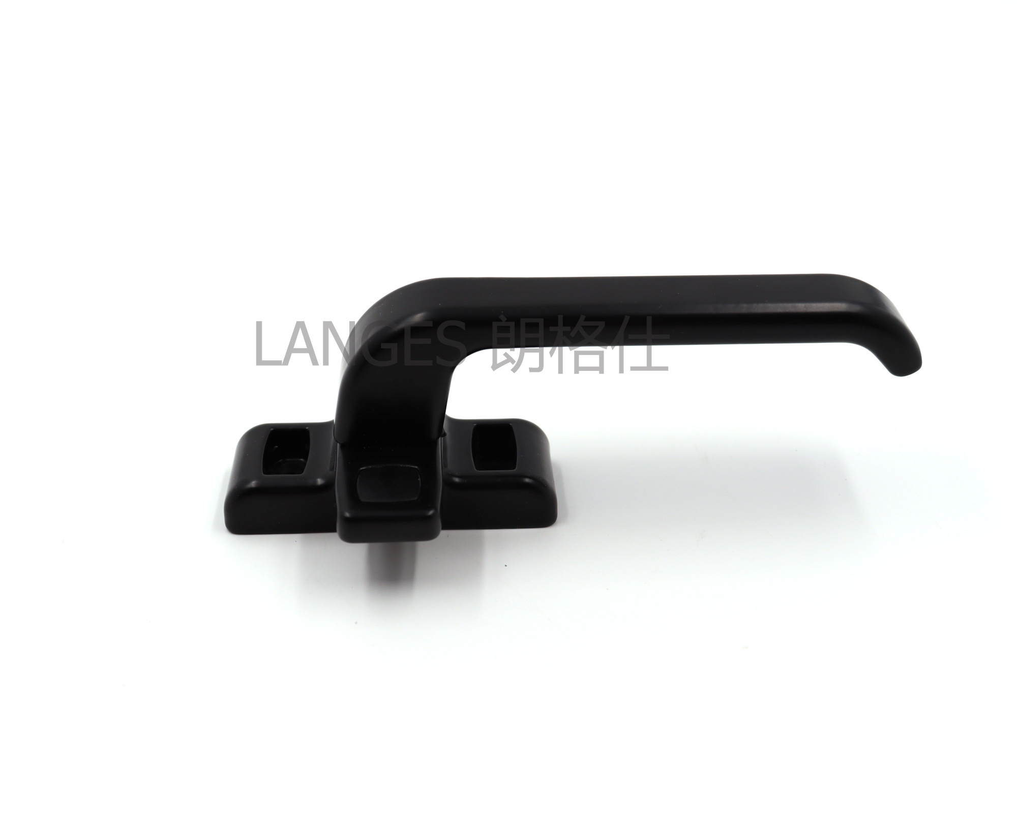 Sung Mount Aluminum Black Swing Door Casement 7 Shape Window Handle Lock