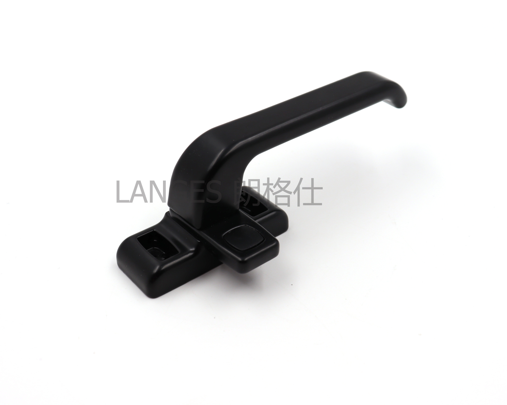 Sung Mount Aluminum Black Swing Door Casement 7 Shape Window Handle Lock