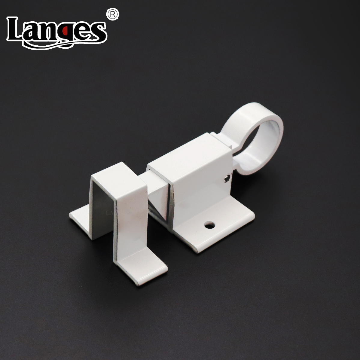 Aluminum Alloy Door White Gate Pull Automatic Spring Loaded Bolt Latch Security Door Catch