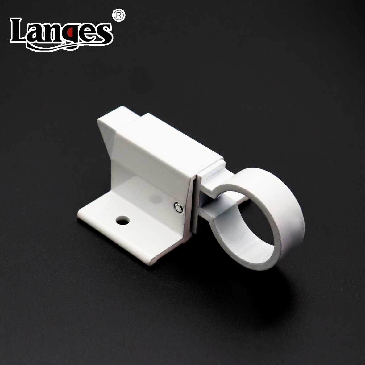 Aluminum Alloy Door White Gate Pull Automatic Spring Loaded Bolt Latch Security Door Catch