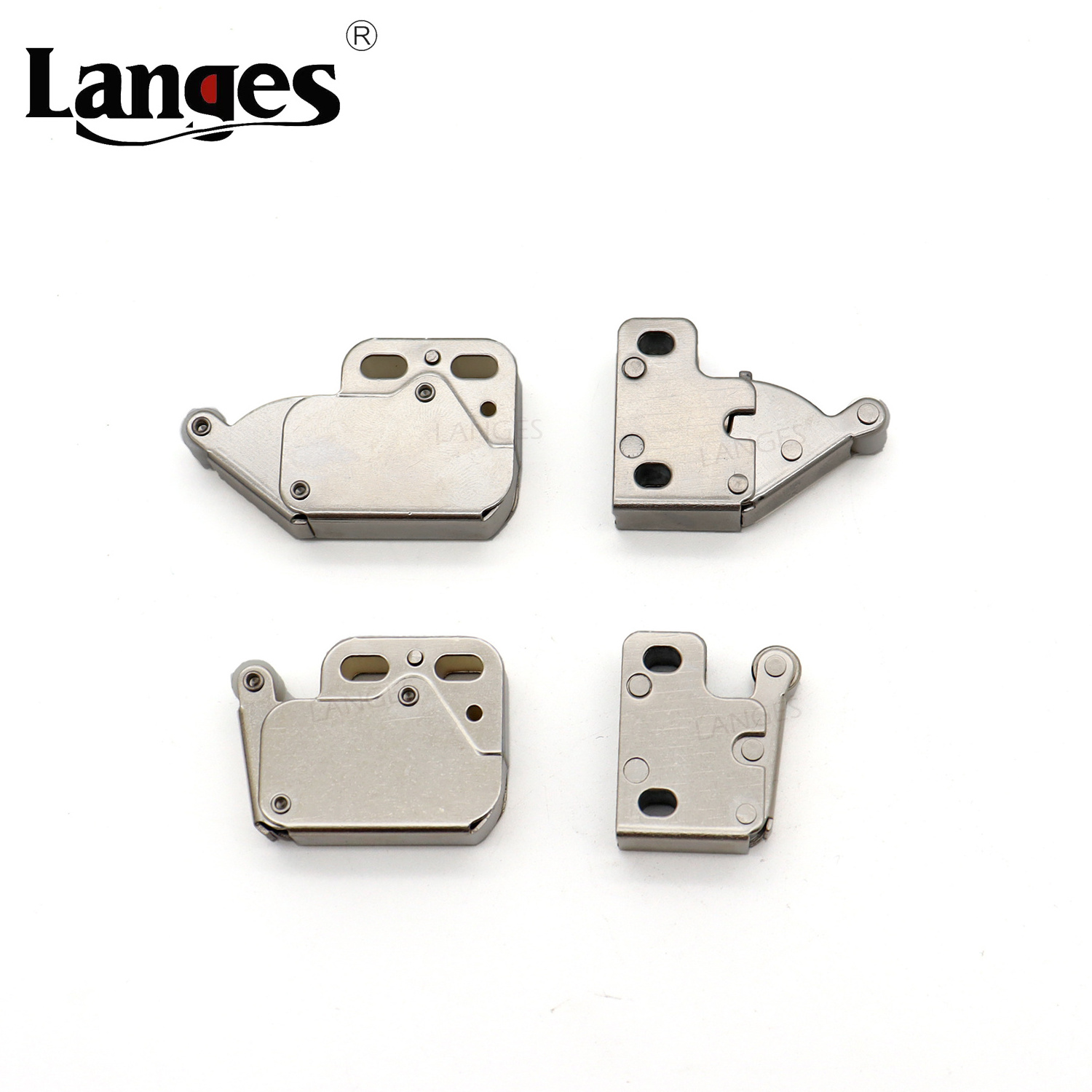 Kitchen Zinc Alloy Plastic Iron Cupboard Rebound Roller Latch Push Open Cabinet Door Catch Snap Lock