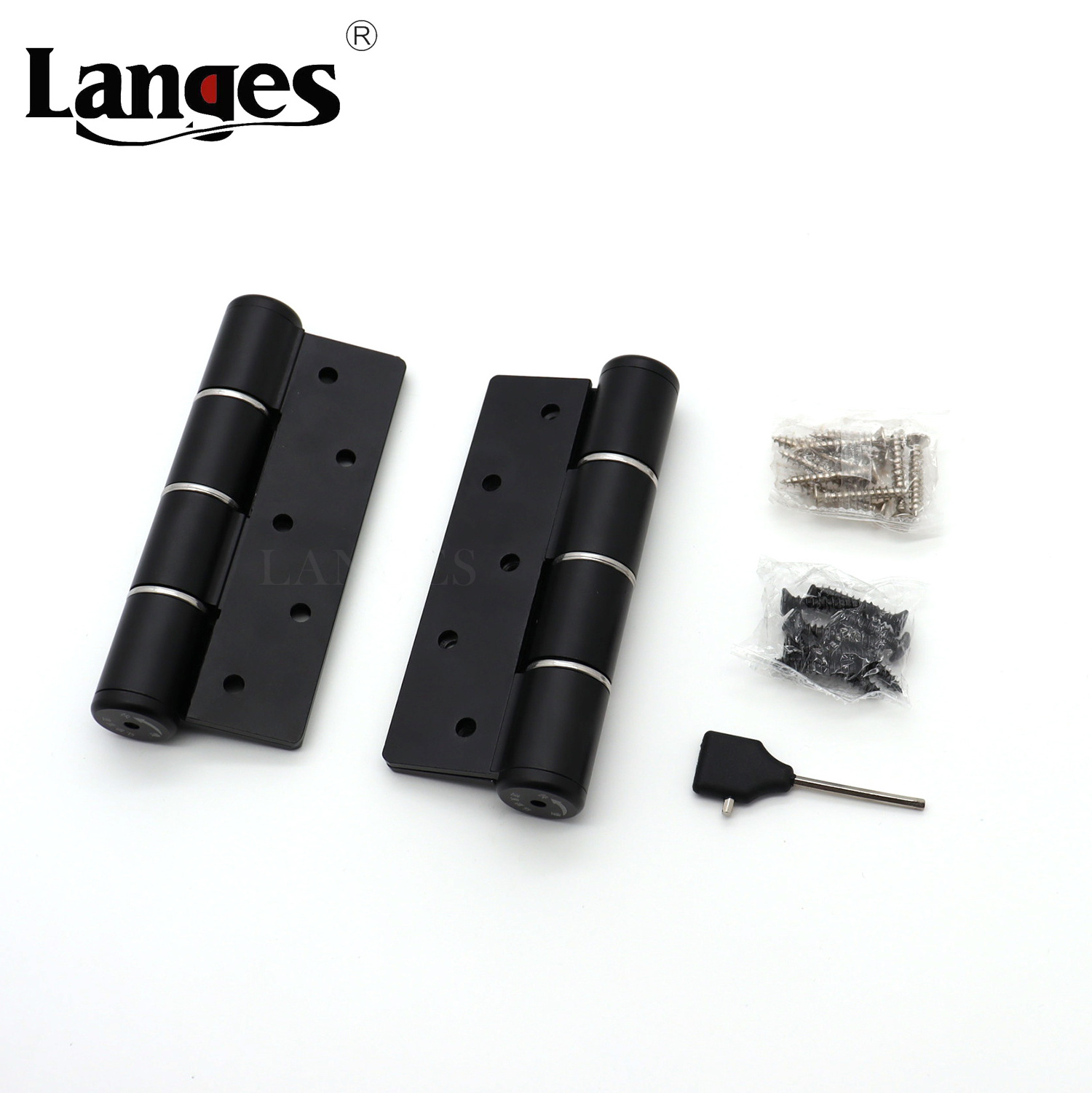 Aluminum Alloy Closing Positioning Damping Automatic Invisible Door Hydraulic Spring Hinge