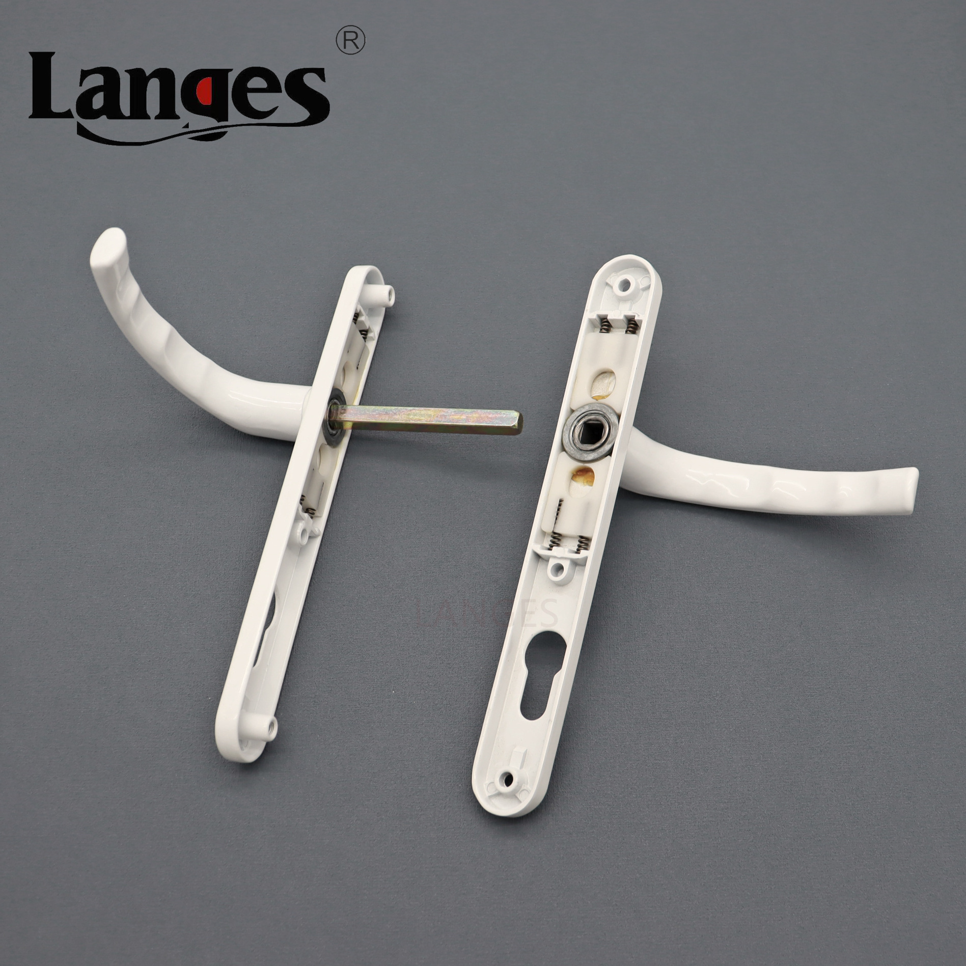 Classic wooden door mortise lock aluminum alloy UPVC Multipoint Door Lever Handles