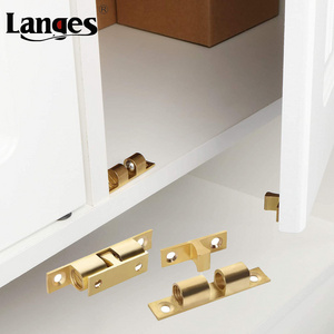 Adjustable Cabinet Wardrobe Closet Door Magnetic Solid Brass Roller Catch Latch