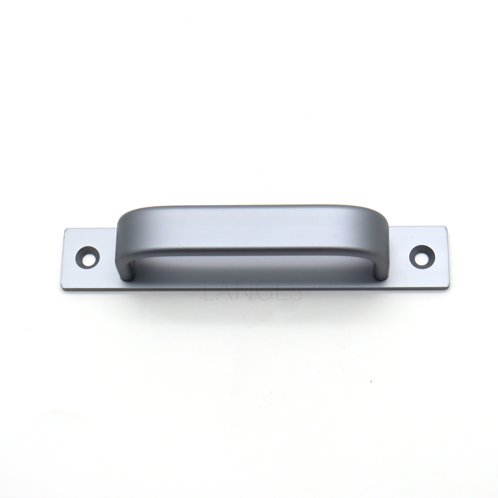 Matte Black Aluminum Alloy Bridge Handle 96mm Bridge Handle Sliding Wooden Door Cupboard Window Drawer Wardrobe Office Bathroom