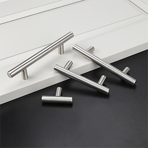 Fancy Door Furniture Long T Bar Straight Wardrobe Hardware Pull Metal Kitchen Cabinet Handle