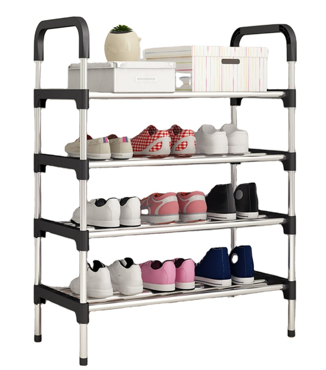 High quality 7 tiers shoe rack 21 pairs non-woven fabric shoe tower organizer cabinet