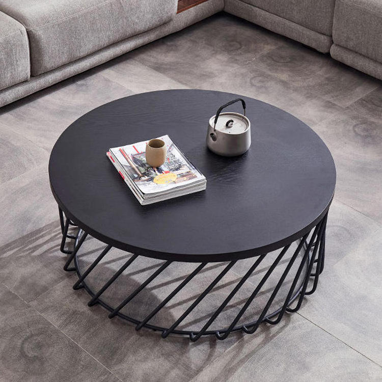 Korean style simple and fashionable modern creative personality sofa side table combination coffee table