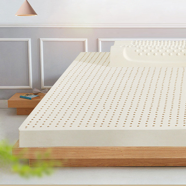 Thailand 100% natural rubber mattress hotel 10cm tatami mat  waterproof  Latex mattress