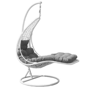 rattan swing chair outdoor standing garden baby moon egg swing chair indoor hanging