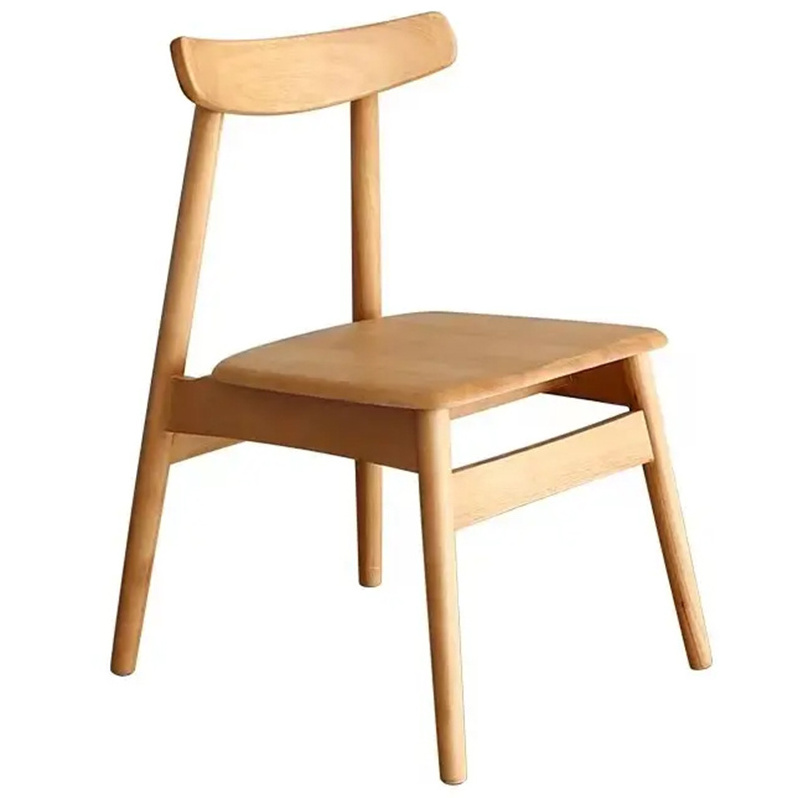 Modern Casual Nordic Oak Dining Chair for Restaurant Cafe Hans Wegner Chair