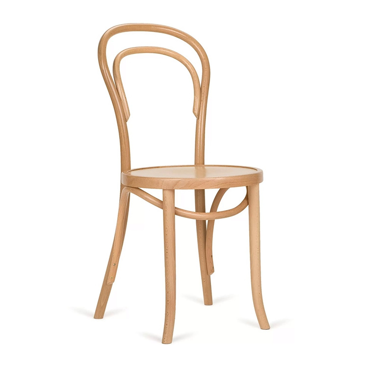 Indoor Outdoor Coffee Restaurant Wooden Event Dining Chair Wedding Bent Thonet Cafe Party Banquet Chair