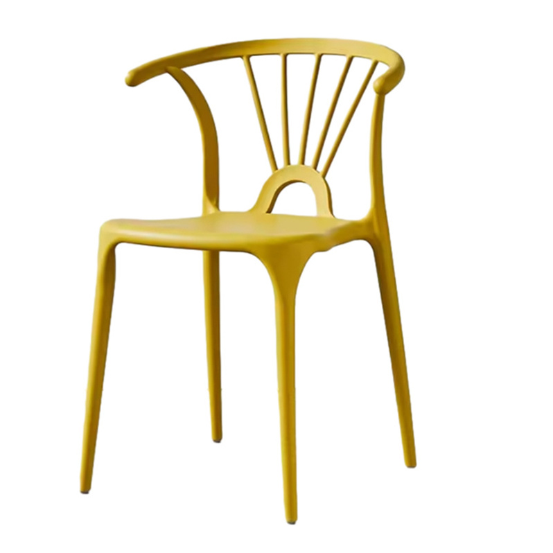 Nordic Colored PP Hotsale Modern Cheap Wholesale Monoblock Seat Simple Stackable Plastic Chair