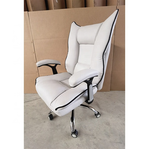 High Quality PU Leather Height Adjustable Office Chair 360 Swivel Ergonomics Leather Office Furniture