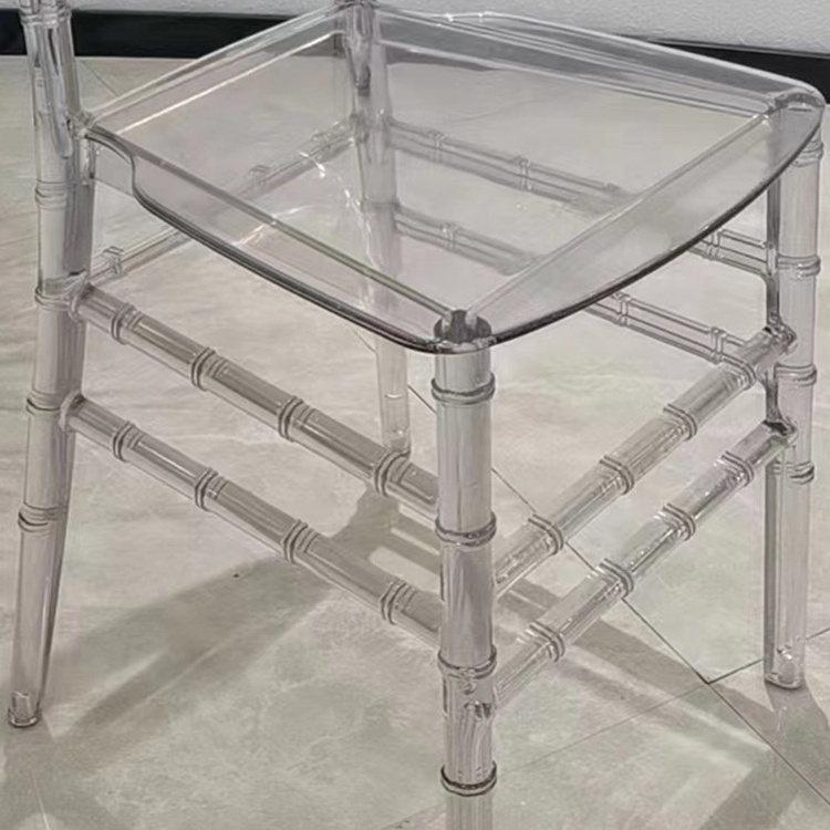 2023 popular hot sale event transparent Acrylic ghost Chavari chair