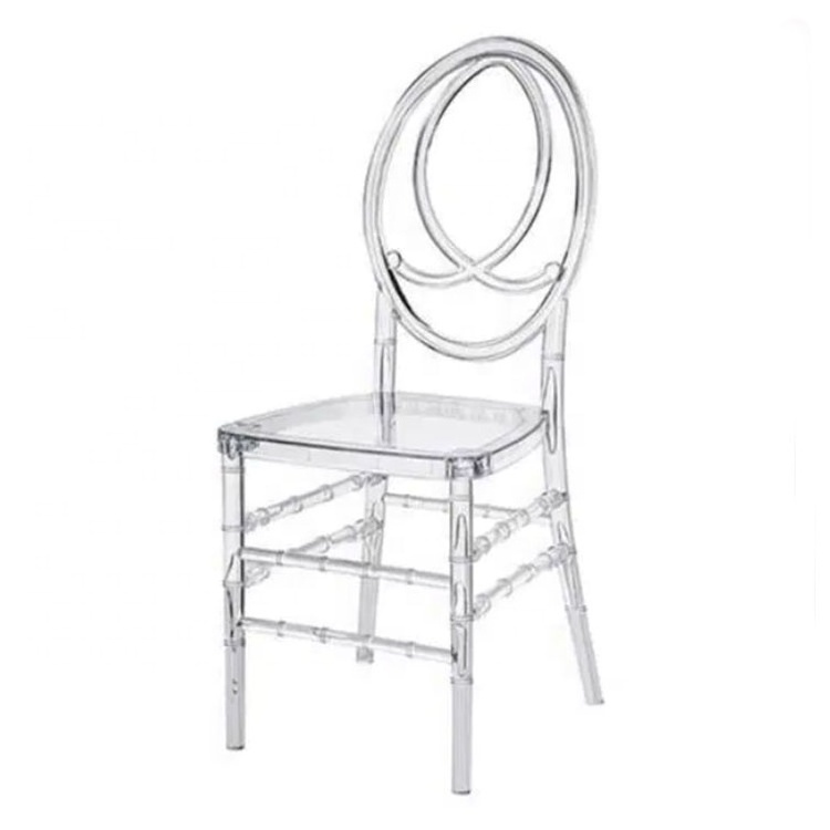 2023 popular hot sale event transparent Acrylic ghost Chavari chair