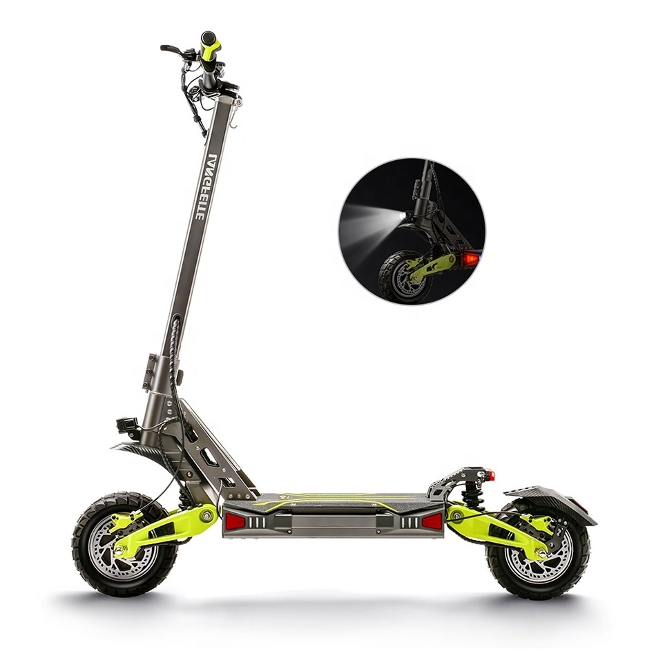 Smart balance 2 wheel automatic folding mobility side car electric scooter with powerful lithium